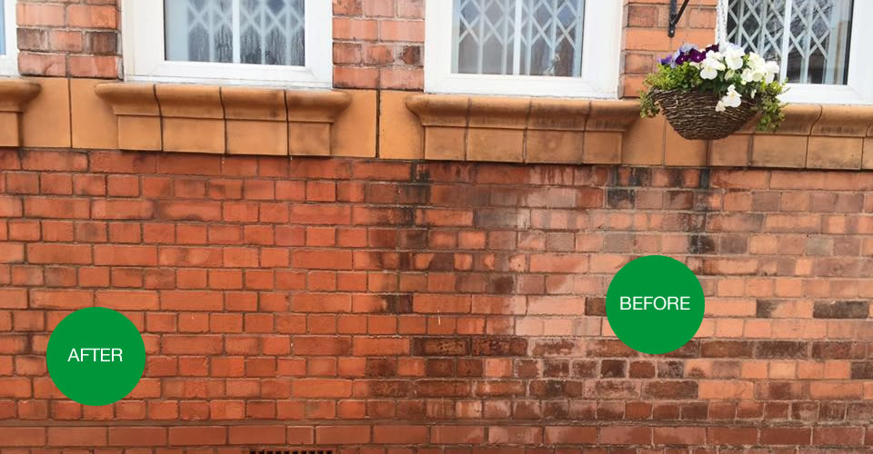 Brickwork & Render Cleaning Case Studies Lapis Lateres 100% Eco-Friendly Cleaning